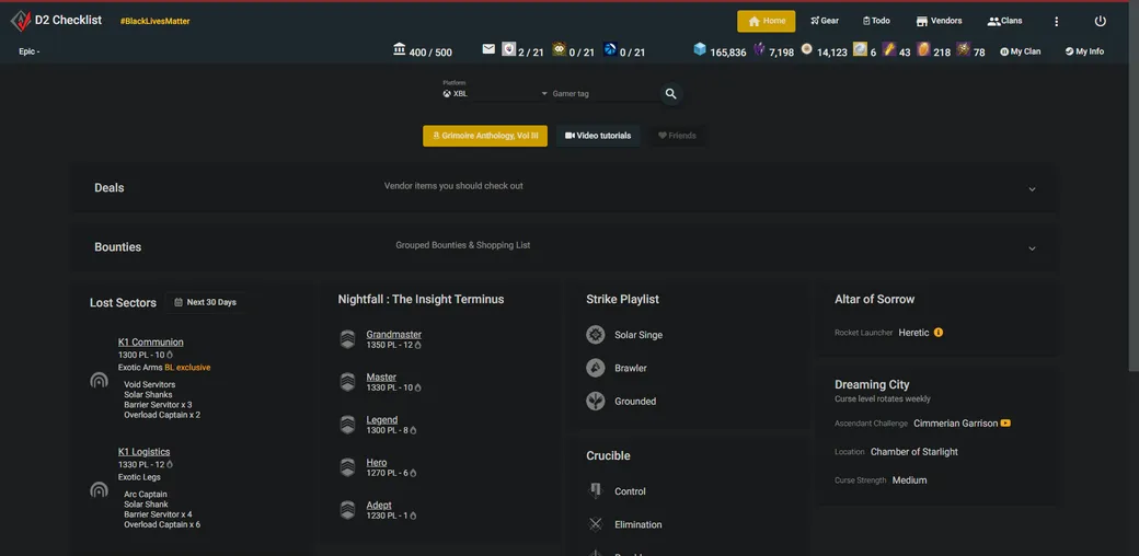 Checklist preview